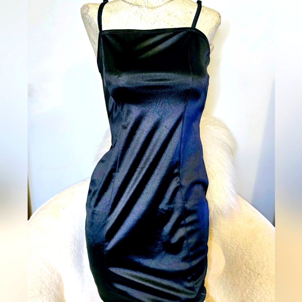 Black Cocktail Mini Dress by Bozzolo Size Sm. MSRP $2o.